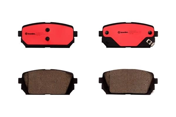 Тормозные колодки дисковые, комплект BREMBO M LD66 P30040N 1439858669