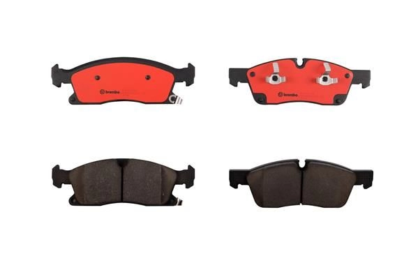 Тормозные колодки дисковые, комплект BREMBO P37017N P 1WDM74 1439858800 изображение 1