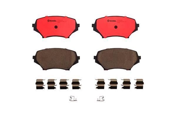 Тормозные колодки дисковые, комплект BREMBO P49043N VFNX84 1 1439858869 изображение 0