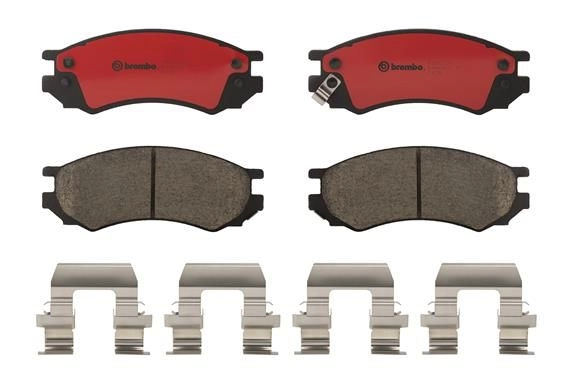 Тормозные колодки дисковые, комплект BREMBO P56023N W XAXST 1439859095 изображение 1