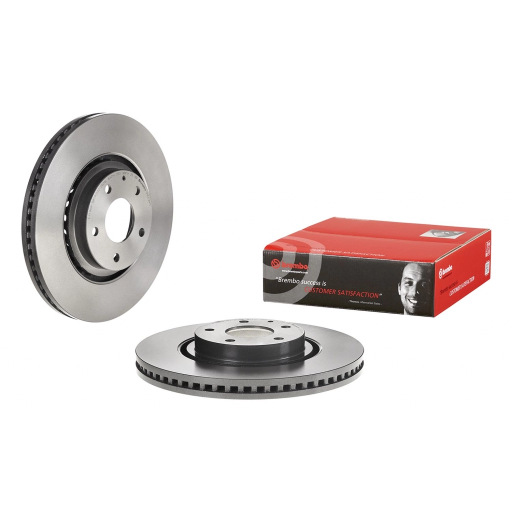 Тормозной диск BREMBO 0JLZB MQ 1440109332 09.E034.11 изображение 1