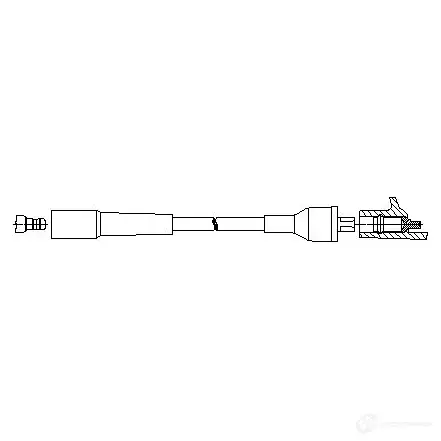 Провод зажигания BREMI 4017534129837 AB2V6 0 565114 6A23/37