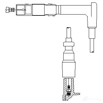 Провод зажигания BREMI 4017534080466 561104 J IQZH 187/50