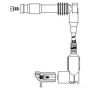 Провод зажигания BREMI 3A48E45 F2P 80IC 4017534148906 563035