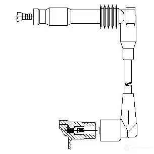 Провод зажигания BREMI 381/44 4017534080947 562821 MMSP50 Y изображение 0