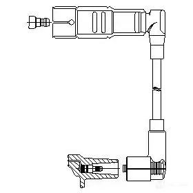 Провод зажигания BREMI 4017534095859 Z J2TV 175/70 561060