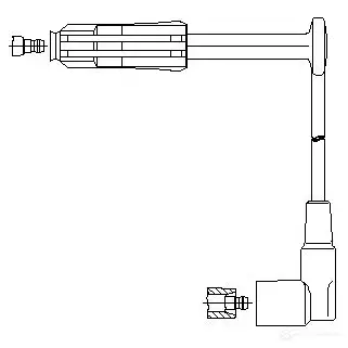 Провод зажигания BREMI 6 ZRP4 560989 165/79 4017534165033 изображение 0