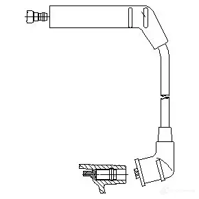 Провод зажигания BREMI XPRF LMW 3A66/36 563089 4017534172109 изображение 0