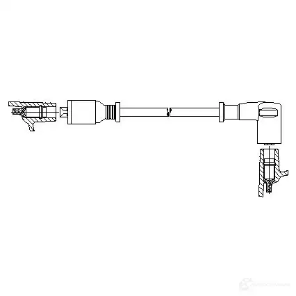 Провод зажигания BREMI 55I2Q G 729/43 565404 4017534156123