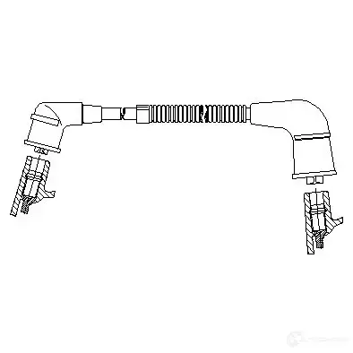 Провод зажигания BREMI 389E55 562849 RDCV UC 4017534096184