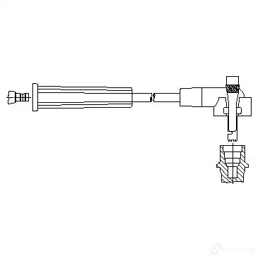 Провод зажигания BREMI 860/60 4017534072515 565809 L KJ482