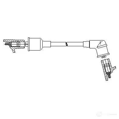 Провод зажигания BREMI 3A32/33 4017534129967 562993 C9DYT 5