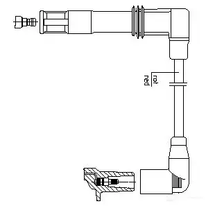 Провод зажигания BREMI 1A12/26 4017534140160 561196 C2E0 GS изображение 0