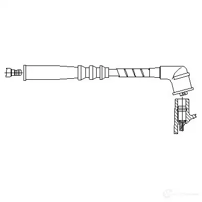 Провод зажигания BREMI 6IUY J6E 4017534129899 709E35 565319 изображение 0