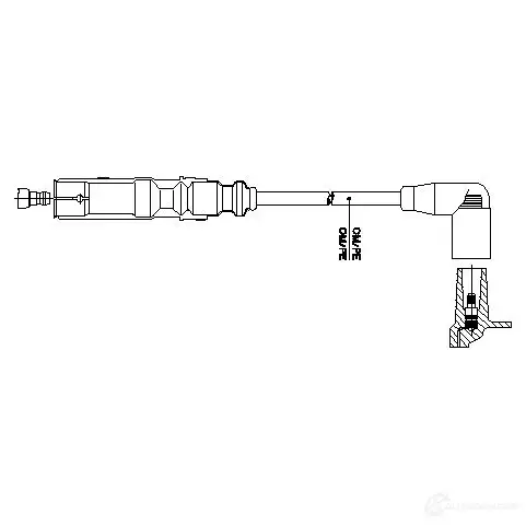Провод зажигания BREMI BP OCSY 561225 4017534167365 1A23/46