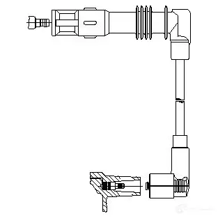 Провод зажигания BREMI 4017534093671 169/53 561030 TA AFY4 изображение 0