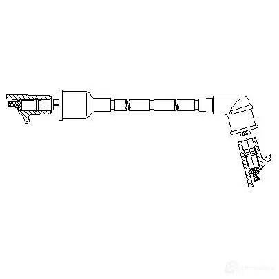 Провод зажигания BREMI 4017534138723 6A15F23 4ANX R 565108