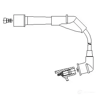Провод зажигания BREMI 562980 3A28/46 GRZ N8 4017534129585