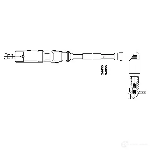 Провод зажигания BREMI 561222 4017534151999 1A22E26 1 GBQKH