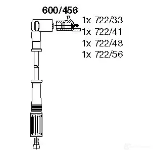 Высоковольтные провода зажигания BREMI 564589 N 9YKV 4017534156222 600/456