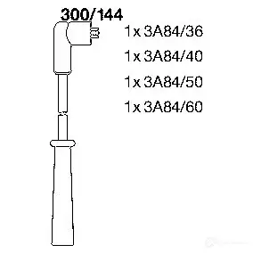Высоковольтные провода зажигания BREMI R1K JEO 561911 300/144 4017534175117