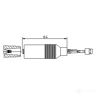 Свечной наконечник BREMI 10205A1 4017534022404 J5U 53E 560559