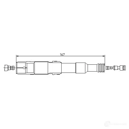 Наконечник свечи зажигания BREMI ML25YG K 13262A5 4017534030256 560812