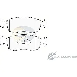 Тормозные колодки дисковые, комплект COMLINE 209 0718 2917070 2C0RS CBP0139 изображение 0