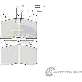 Тормозные колодки дисковые, комплект COMLINE CBP11047 210 48 0PGRKW 2917529
