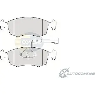 Тормозные колодки дисковые, комплект COMLINE VSREO 2 322718 2917609 CBP1201 изображение 0