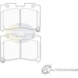 Тормозные колодки дисковые, комплект COMLINE 1KEYER 2918084 21 95717 CBP3753