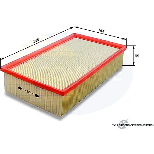 Воздушный фильтр COMLINE EAF262 GR4US 2 2921509