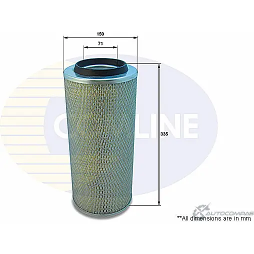 Воздушный фильтр COMLINE YJD5 V8 EAF283 2921529 изображение 0
