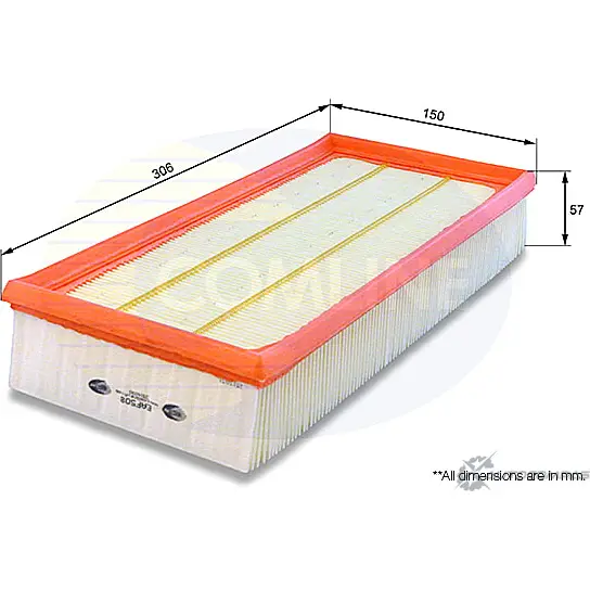 Воздушный фильтр COMLINE EAF508 P3 C2YW 2921719