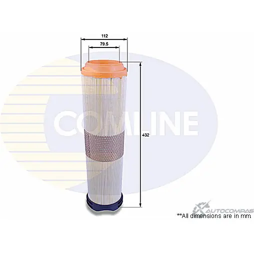 Воздушный фильтр COMLINE 2921734 EAF546 G6 SDKI