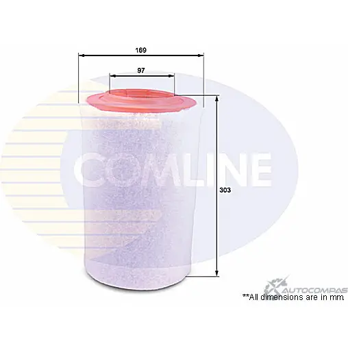 Воздушный фильтр COMLINE LQ16 AJ4 2921853 EAF718