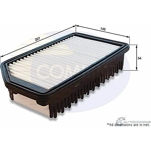 Воздушный фильтр COMLINE EAF860 ZG5W91 T 2921993