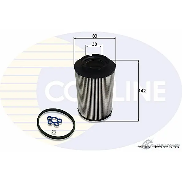 Топливный фильтр COMLINE 2922971 XI 1X0 EFF121