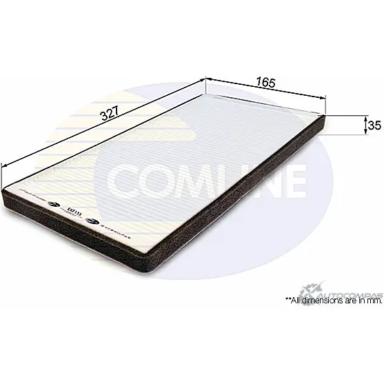 Салонный фильтр COMLINE PQEYO QE 2923236 EKF133