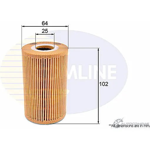 Масляный фильтр COMLINE 2923701 EOF097 G9SB NPR изображение 0