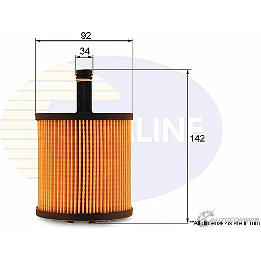 Масляный фильтр COMLINE 2923775 1 QVBPJX EOF197