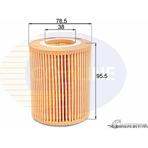 Масляный фильтр COMLINE 2923807 I3X FK EOF229