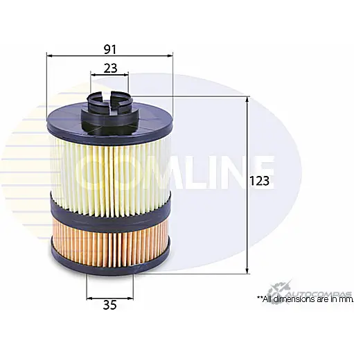 Масляный фильтр COMLINE EOF248 B9HE S 2923825