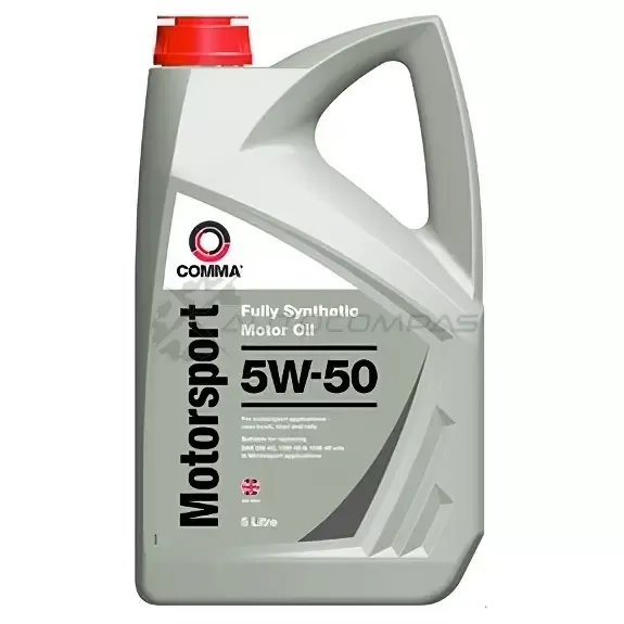Моторное масло синтетическое MOTORSPORT 5W-50 - 5 л COMMA MS5L MOTORSPORT 1441005812 3M2I IS