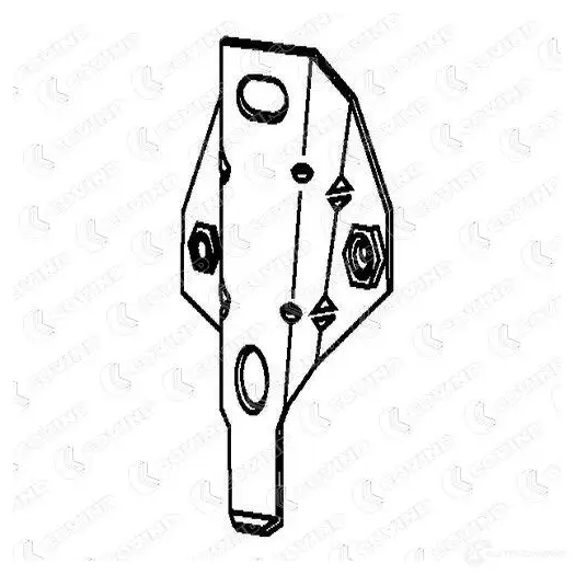 Замок капота COVIND 1437364034 PIZ CHKB 55052 - Изображение 1