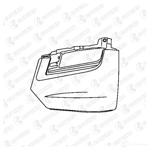 Бампер COVIND 1437364754 tx2593 UG2C 8J - Изображение 1