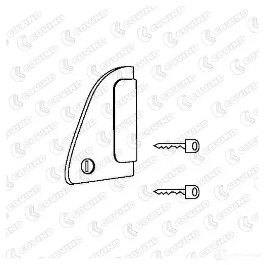 Ручка двери COVIND 85NFK7 G cf0195 1437364240 - Изображение 1