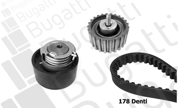Комплект ремня ГРМ BUGATTI 1440433088 BKCD0017 XY 6Y6