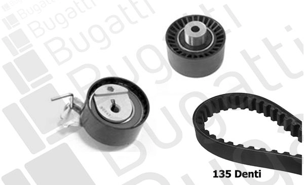 Комплект ремня ГРМ BUGATTI TPVY KV8 BKCD0033 1440433100