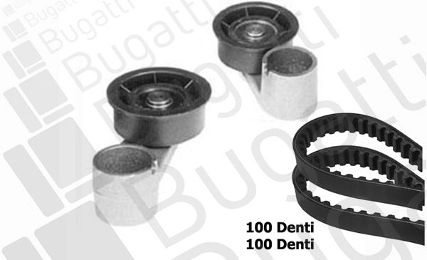 Комплект ремня ГРМ BUGATTI BKCD0203 1440433213 UW I16 изображение 0